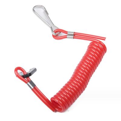 Interruptor de parada de emergencia para motor fueraborda marino de 2 a 425 hp, para moto acuática, recordatorio de cuerda de llave, parada de emergencia para barco.