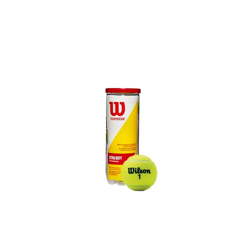 Wilson Pressurized Tennis Balls CHAMPIONSHIP EXTRA DUTY (3 balls per can) WRT100101