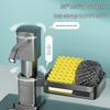 HSPA Kitchen Sink Soap Dispenser with Pump and Storage Rack