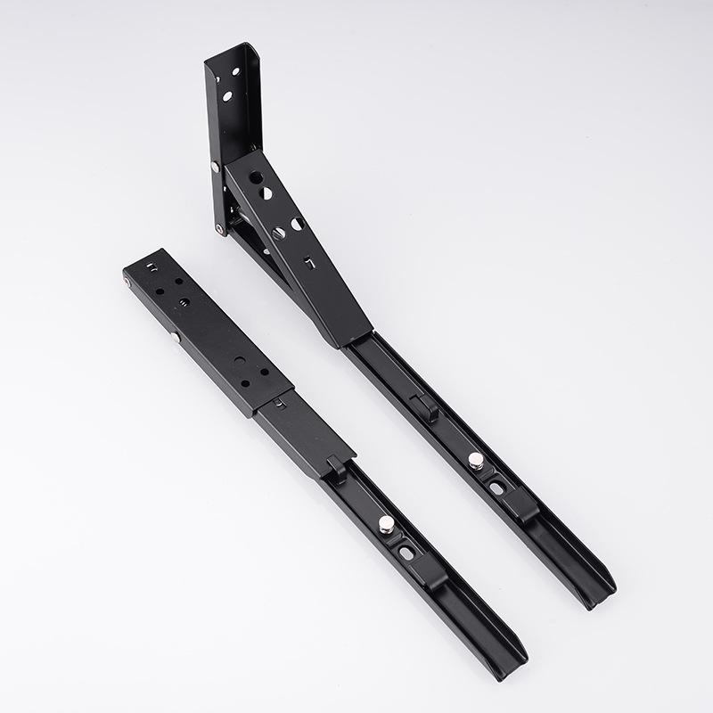 Punch-Free Triangle Wall-Mounted Stainless Steel Folding Bracket Shelf