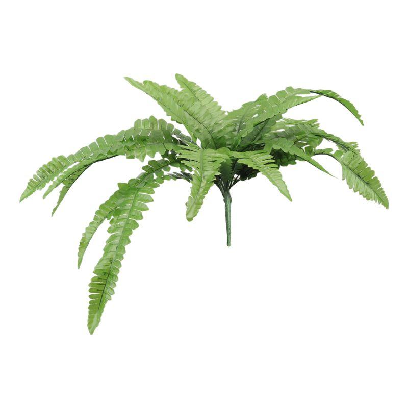 A84X-4X UV Resistant Lifelike Artificial Boston Fern, Artificial Ferns For Outdoors, Faux Ferns Fake Ferns Artificial Plants
