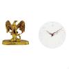 Figurine Animal Sculpture Modern Statue Home Decor for Desk Office Dining Room Cabinet Wall Hanging