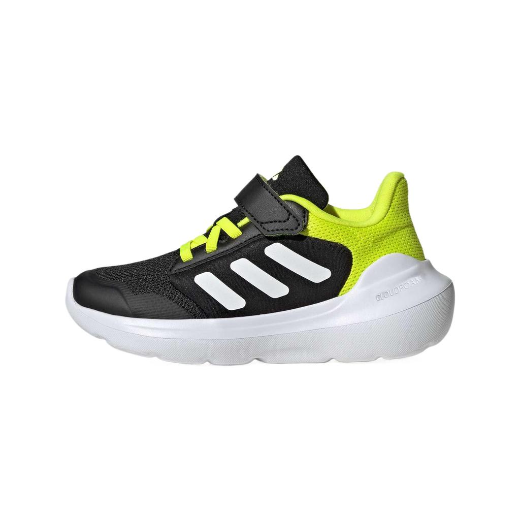 Adidas Tensaur Run 3.0 Comfortable Durable Kids Casual Shoes Kids Casual Shoes Black White Bright-Yellow-Fluorescent IH1051
