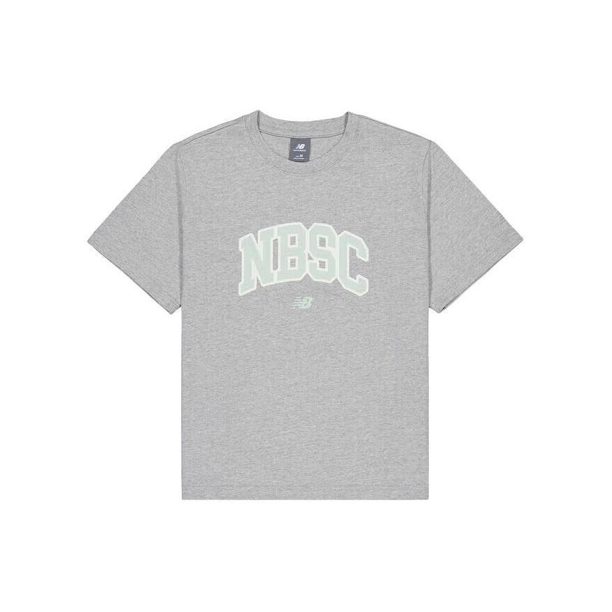 (WMNS) New Balance NBSC Cotton T-Shirt Asia Sizing  Grey  Women s AWT42313-GHM L