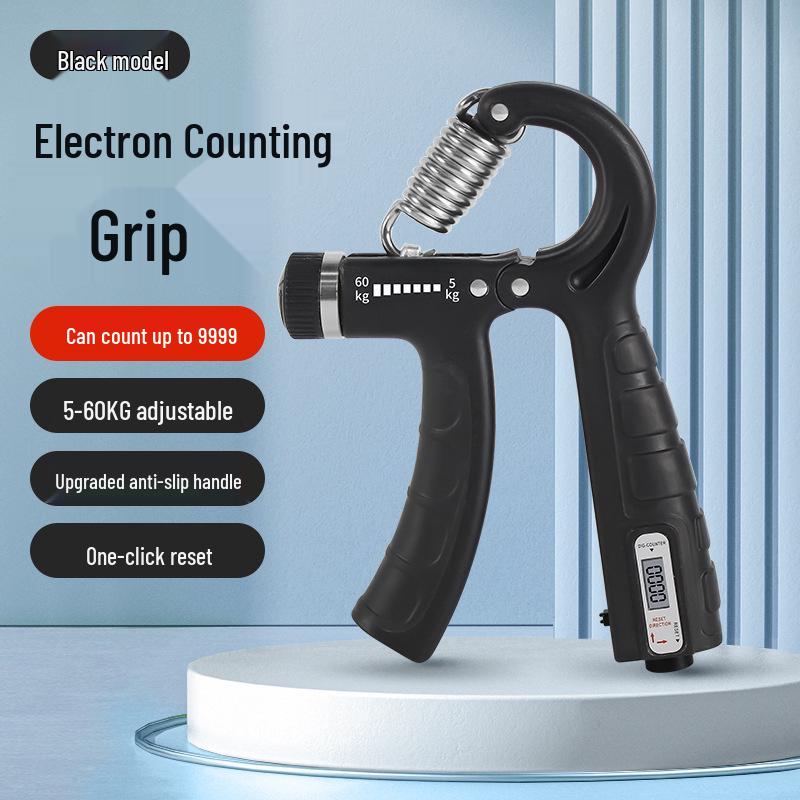 Verstellbarer Handtrainer für Männer, 5-60 kg, mit mechanischer und elektronischer Zählung für professionelle und studentische Fitness-Workouts