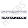 ABS Auto Kufr Karoserie Písmena Slova Logo Odznak CARAVELLE Znak Samolepky Znak Caravelle Písmeno 7H9853687739 Příslušenství