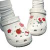 Red Tomato Kitty Cat Shoe Flower - Cute Little Cat Shoe Upper Decoration