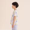 Hongdou Kids' Summer Pure Cotton Short-Sleeve Pajama Set
