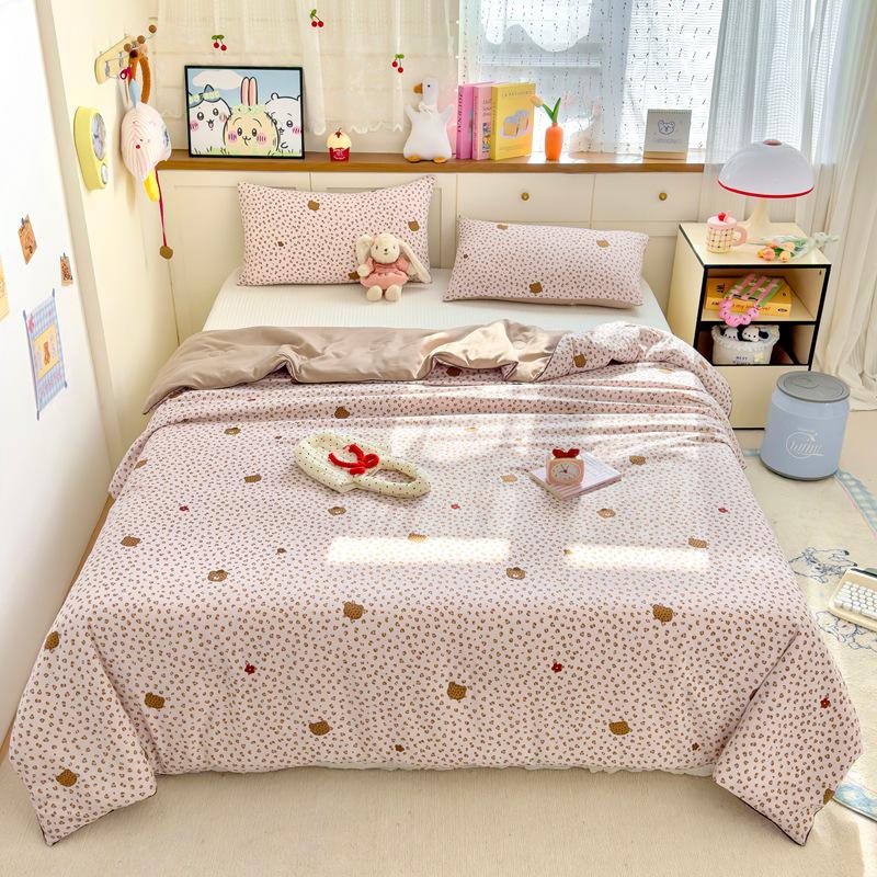 A klasės kūdikių lygio plauta medvilnė ir sojos pluoštas vasarinė vėsinanti antklodė