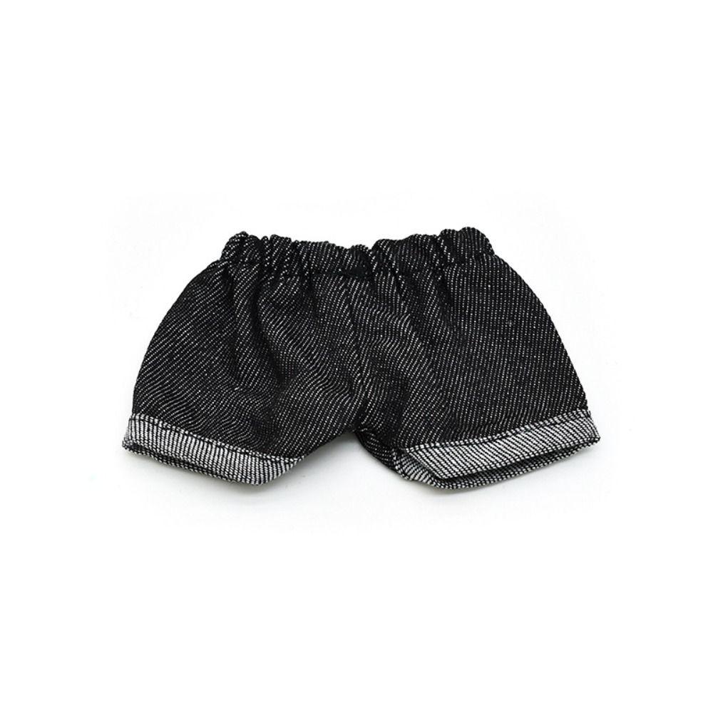 Blue Black Doll Clothes 20cm Miniature Trousers Creative Mini Shorts  Cotton Stuffed Doll