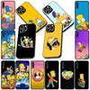 The S-Simpsons-Cartoon Bart Casing Phone Cover for Huawei P30 P20 Mate 10 20 Lite Pro Y7 Y8S Y9A Y9 Prime P Smart 2019 Soft Case