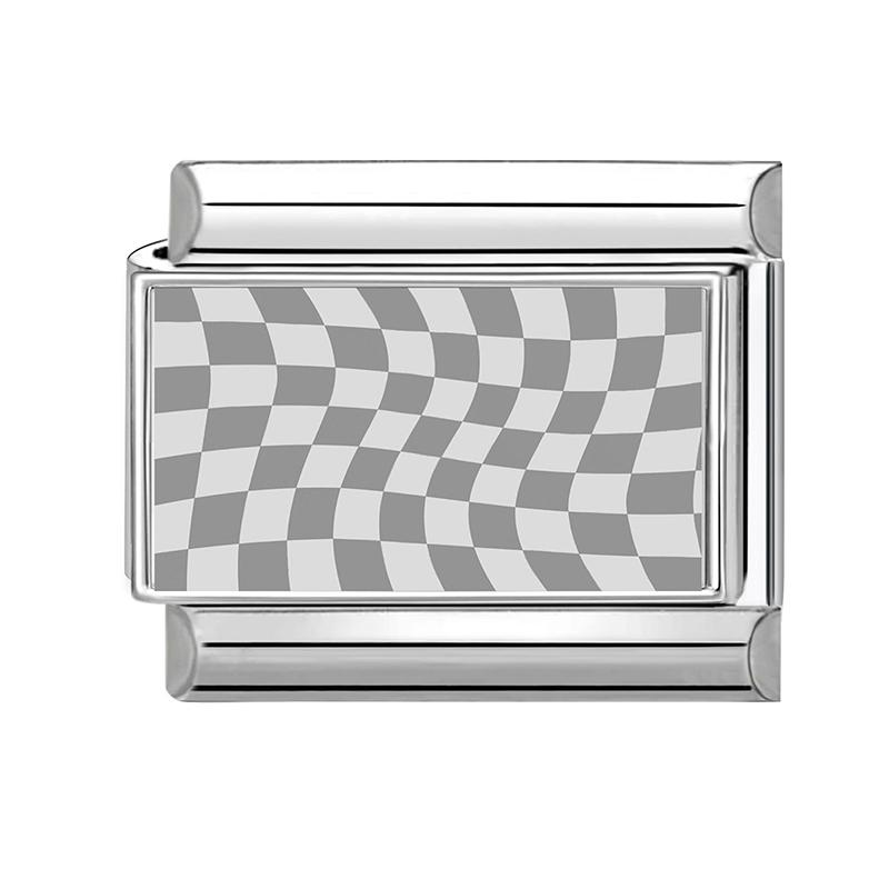 Großhandel Y2K Blau Grau Blume Seestern Wolken Sonne Katze Italienischer Charms Glieder Passend für 9mm Edelstahlarmband DIY Herstellung Geschenk