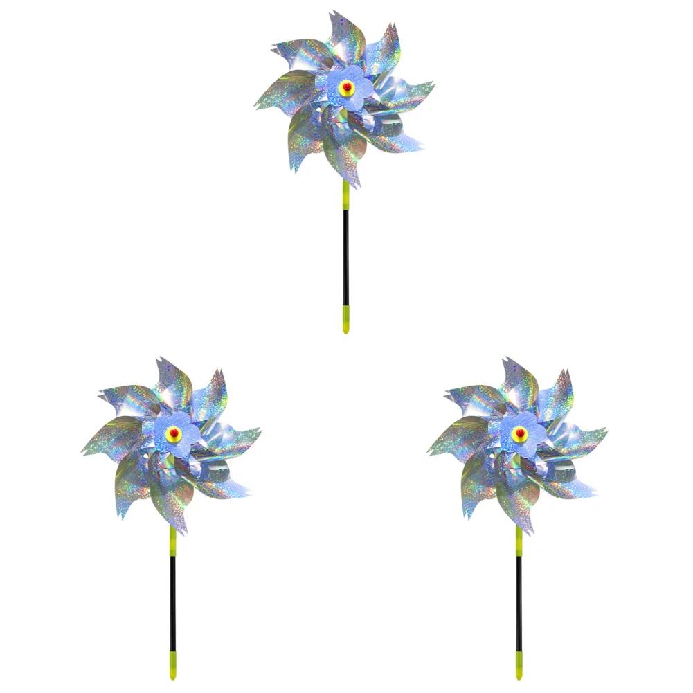 Weather Vane Wind Direction Indicator 3D Metal Airplane Windmill Weatherproof Ornaments for Garden Creative Airplane Weathervane