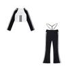 Girls' Jazz Dance Performance Costume - Trendy Streetwear Set for Children's Dance Shows and Fashion Events