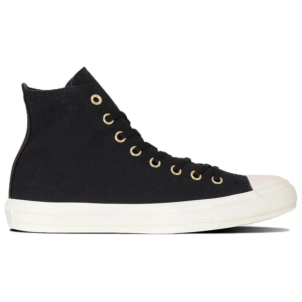 Converse All Star Goldpatch Hi Fashion Versatile High-Top Canvas Shoes Unisex Sneakers Black 31313380-210