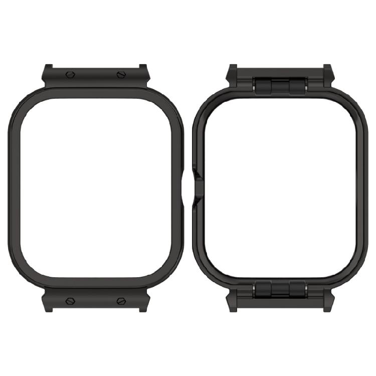 Metal Shell Protector Cover Shell for IQOO Watch Scratchproof Housing Case 20mm Belt Connector Watch Accessories