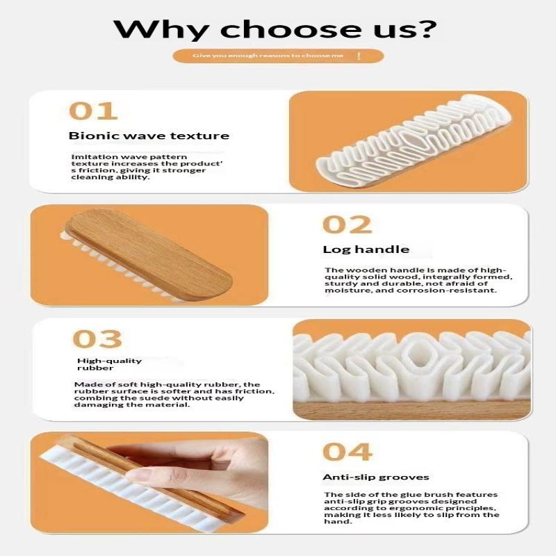 1/2Pcs Suede Cleaning Brush Shoe Brush Shoes Cleaner For Suede Nubuck Material Shoes/Boots/Bag Scrubber Cleaner Suede Brush Tool