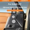 For Chery ICAUR V27 Full-Coverage Interior Handle Trim Panel Carbon Fiber Pattern Door Anti-kick Rainproof Modification Plate