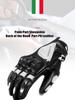 Winter Full Finger Leather Motorcycle Gloves Breathable Motorbike Cycling Warm Gloves Moto Motorcross Motor Touch Screen Gloves