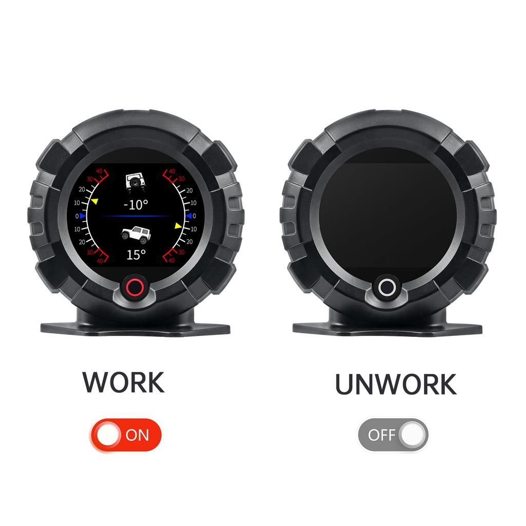 GPS / OBD Multi-function Instrument Head Up Display Speedometer Vehicular Intelligent Horizontal Slope Meter X95 Digital Gauges