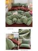 Double-Layer Gauze Cotton Printed Bedding Set - 3 or 4-Piece Options