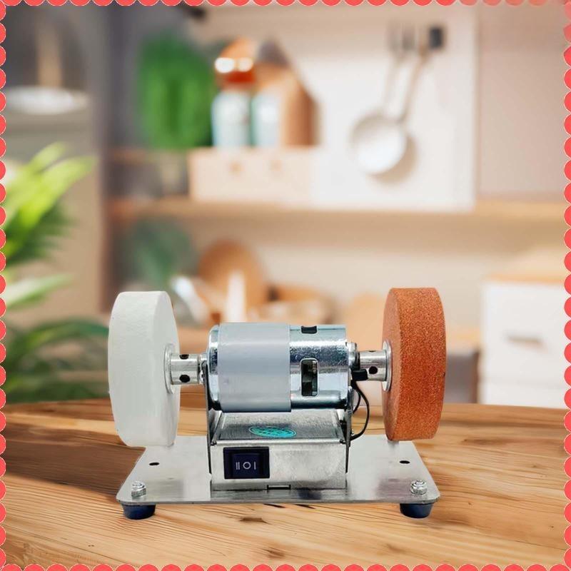Speed Adjustable Electric Belt Grinder Portable DIY Making Sharpening Power Tool Multifunction Mini Belt Sander