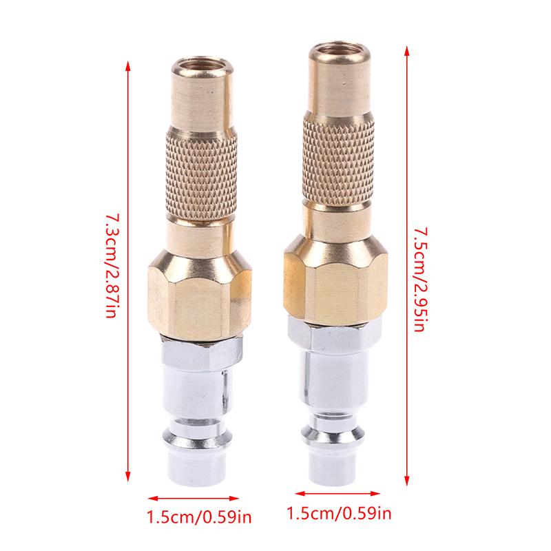 Inflatable Nozzle Hose Air Chuck Adapter Tire Inflator Quick Connect Oxygen Tube