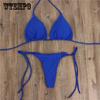 WTEMPO Women Bandeau Bandage Beachwear Swimsuit Bikini Set Push-Up Brazilian Swimwear
