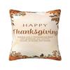 Pillow Case Happy Thanksgiving Day Soft Pillow Cover Morden Cushion Cover Graphic Pillowcases For Sofa Bedroom Home Decor