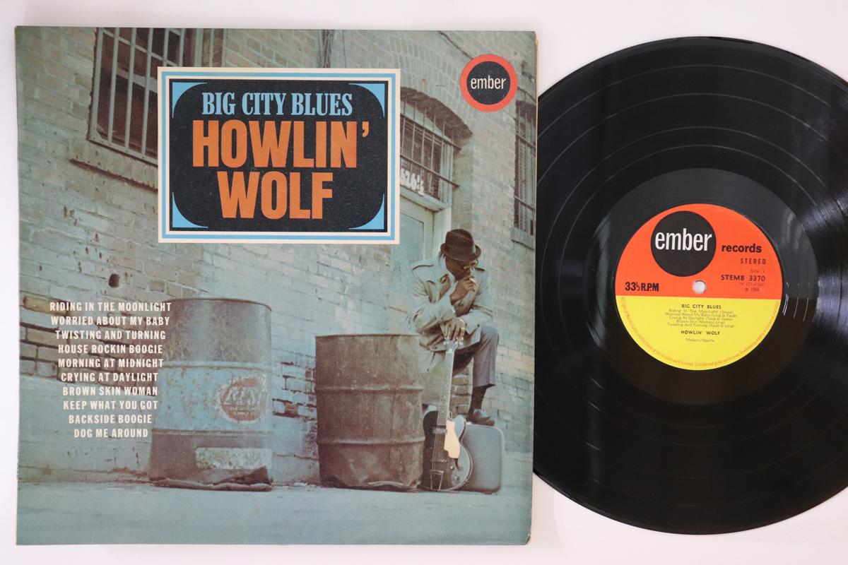 

LP Record HOWLIN WOLF Big City Blues STEMB3370 EMBER 1966 UK Blues Used