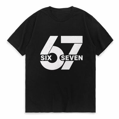 67 Sechs Sieben 67 Lustiges Italienisches Brainrot Gaming Meme T-Shirt Für Männer Frauen 100% Baumwolle T-Shirts Kurzarm Tops