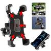 360 Degree Rotatable Bike Phone Holder Universal Bicycle Riding Motorcycle Mobile Phone Stand Shockproof GPS Cell Phone Bracket