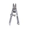 Fishing Line Cutter, Stainless Steel   Line Clippers, Portable   Line Scissors with Retractor, Hook Eye Cleaner and Knot Tying Tool, Angler F