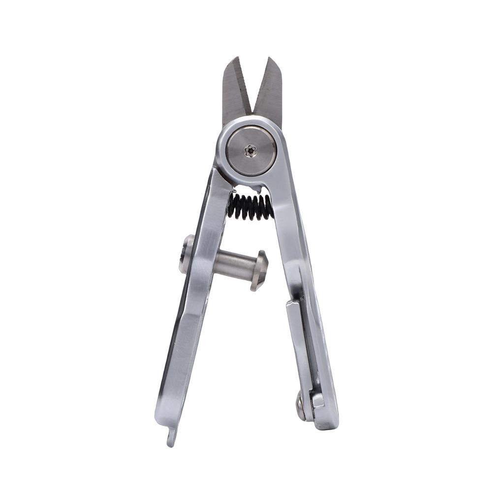 Fishing Line Cutter, Stainless Steel   Line Clippers, Portable   Line Scissors with Retractor, Hook Eye Cleaner and Knot Tying Tool, Angler F