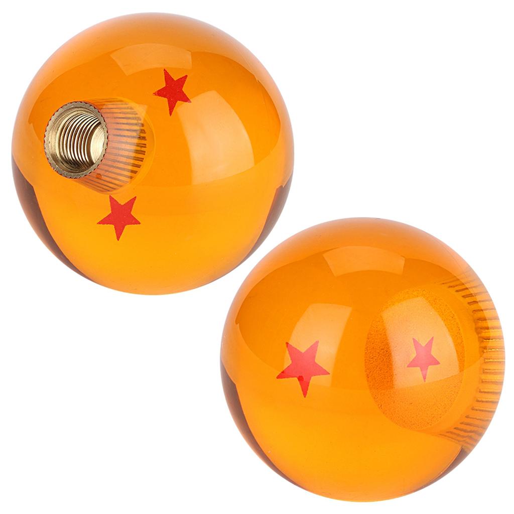 Universal Personalized Car Gear Shift Knob Shifter Lever Head Orange