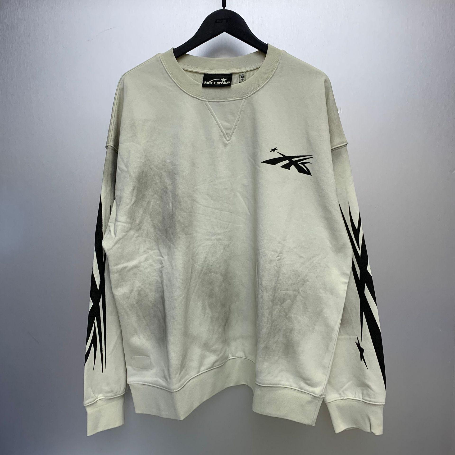 Хелстар FOG Европейский Модный Унисекс Худи с Потертостями L