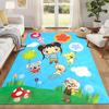 Kai lan Carpet Door Mat for Living Room or Bedroom Protective Mat Under Chair Office Decoration Christmas Gift Birthday Present