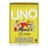Mattel Game Uno Peanuts Party Goods Card 112 Cards 2-10 Players Ages 7 Up Yellow JFP04
