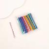 Black U-Shaped Steel Hair Clip for Buns - Women's Hair Accessory