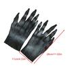 Latex Zombied Gloves Scary Moster Gloves Werewolfs Gloves Zombied Hand Gloves Horrific Demons Gloves for Halloween