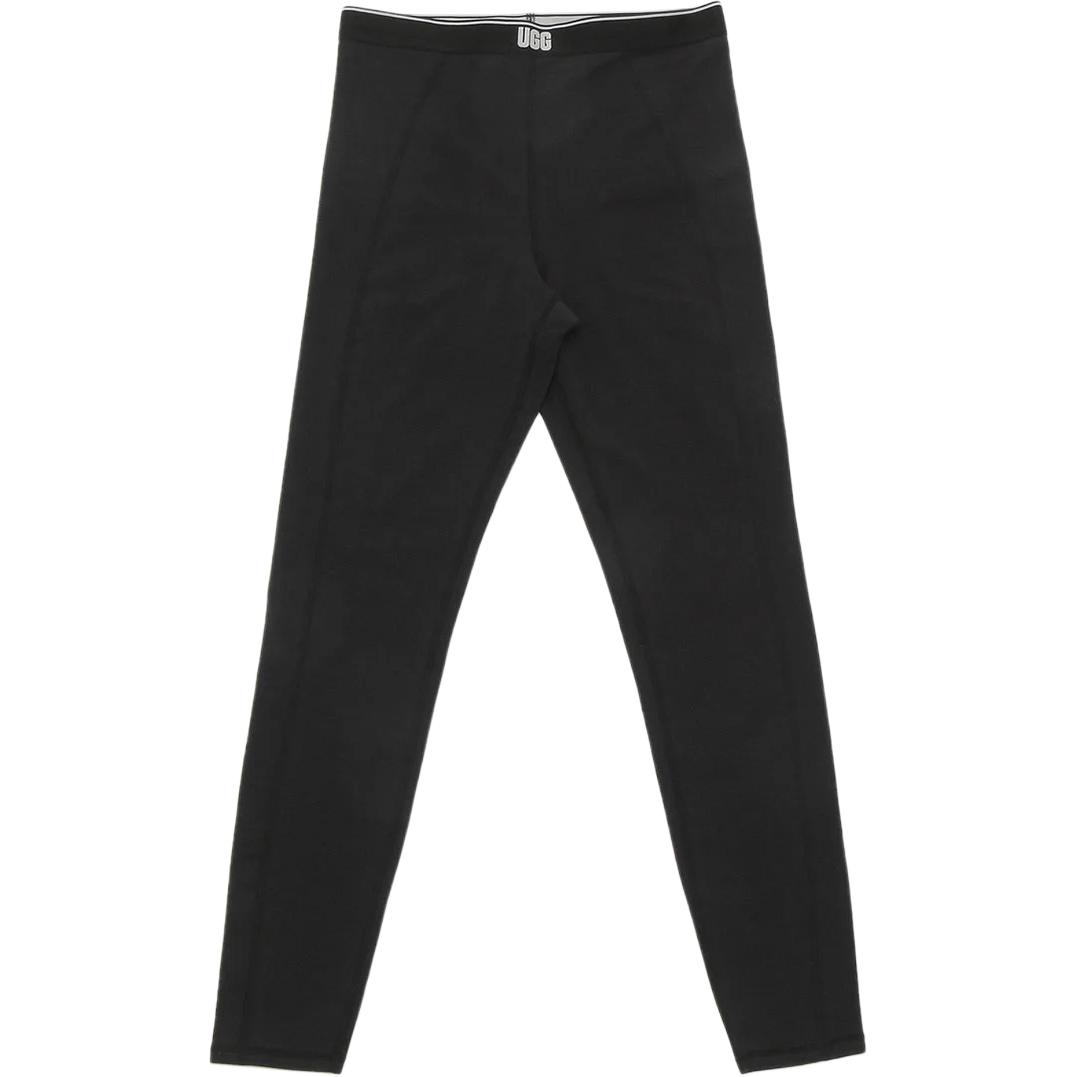 

UGG Slim Fit Elastic Knit Sports Pants Women bottoms Black 1152858-BLK S