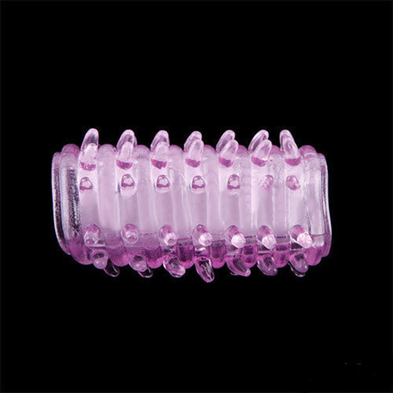 1Pcs Male Silicone Penis Sleeve Ring Men Delay Lock Fine Adult Sex Product