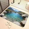 3D Visual Fish Print Floor Mat, Household Entrance Door Mat for The Hallway, Outdoor Durable and Stain-resistant Floor Mat, Foot Mat