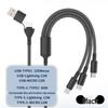 ShengYuanTong 100W Fast Charge 3-in-1 Cable