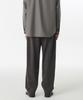 MUSINSA STANDARD One-Tuck Loose Tapered Hidden Banding Slacks [Gunmetal]