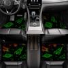 4 Stück Auto-Fußmatten mit Weltraum-Galaxie-Doodles-Muster, Geeignet für Limousinen oder Minivans, Bieten praktische Reinigungs Vorteile