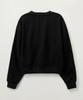 Seteo (W) Lawton Crop Sweatshirt Black