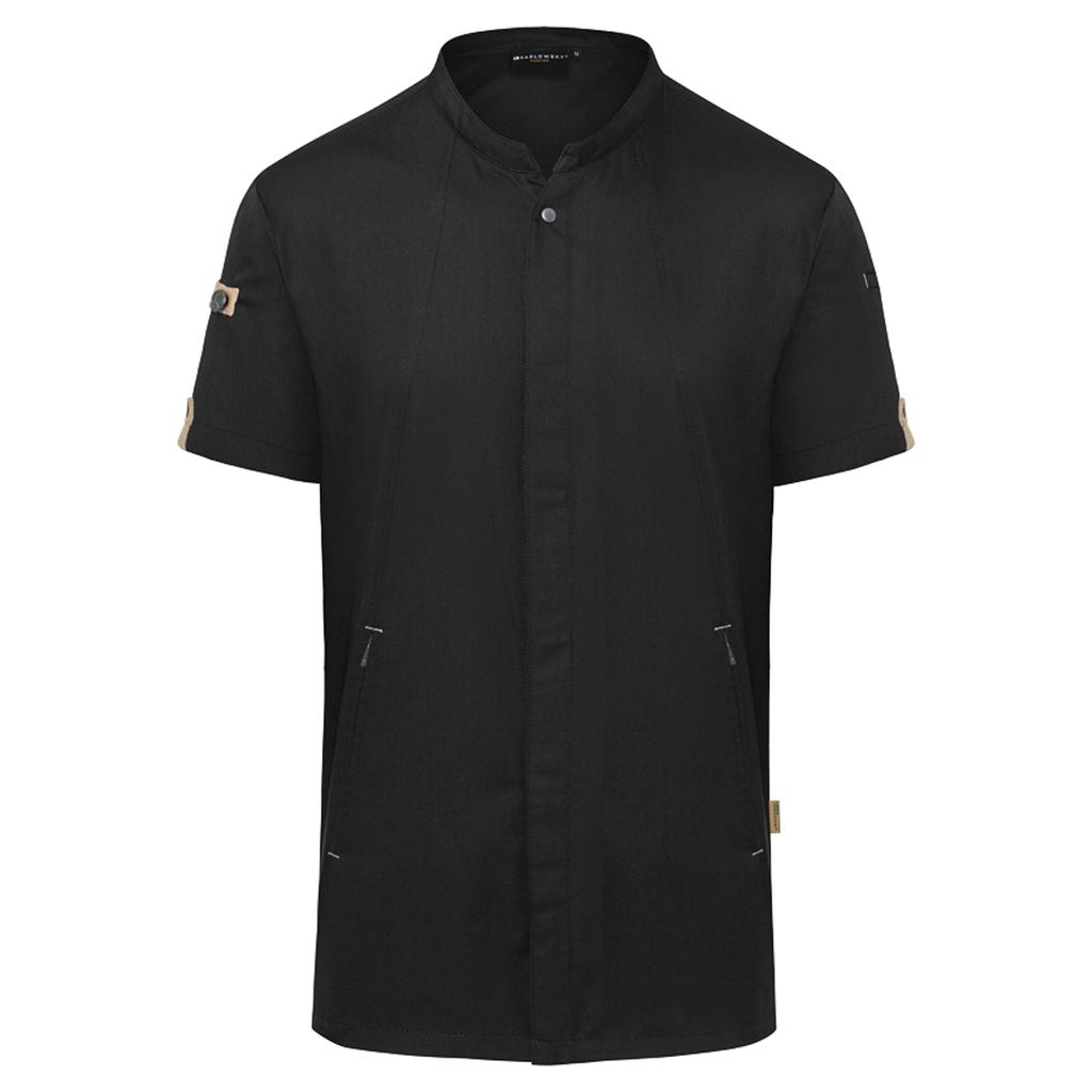 Mens Green-Generation Short-Sleeved Chef Jacket