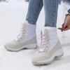Women Boots Winter Waterproof Snow Boots Fur Women Platform Shoes Slip On Woman Ankle Boots Plush Warm Winter Female Shoes