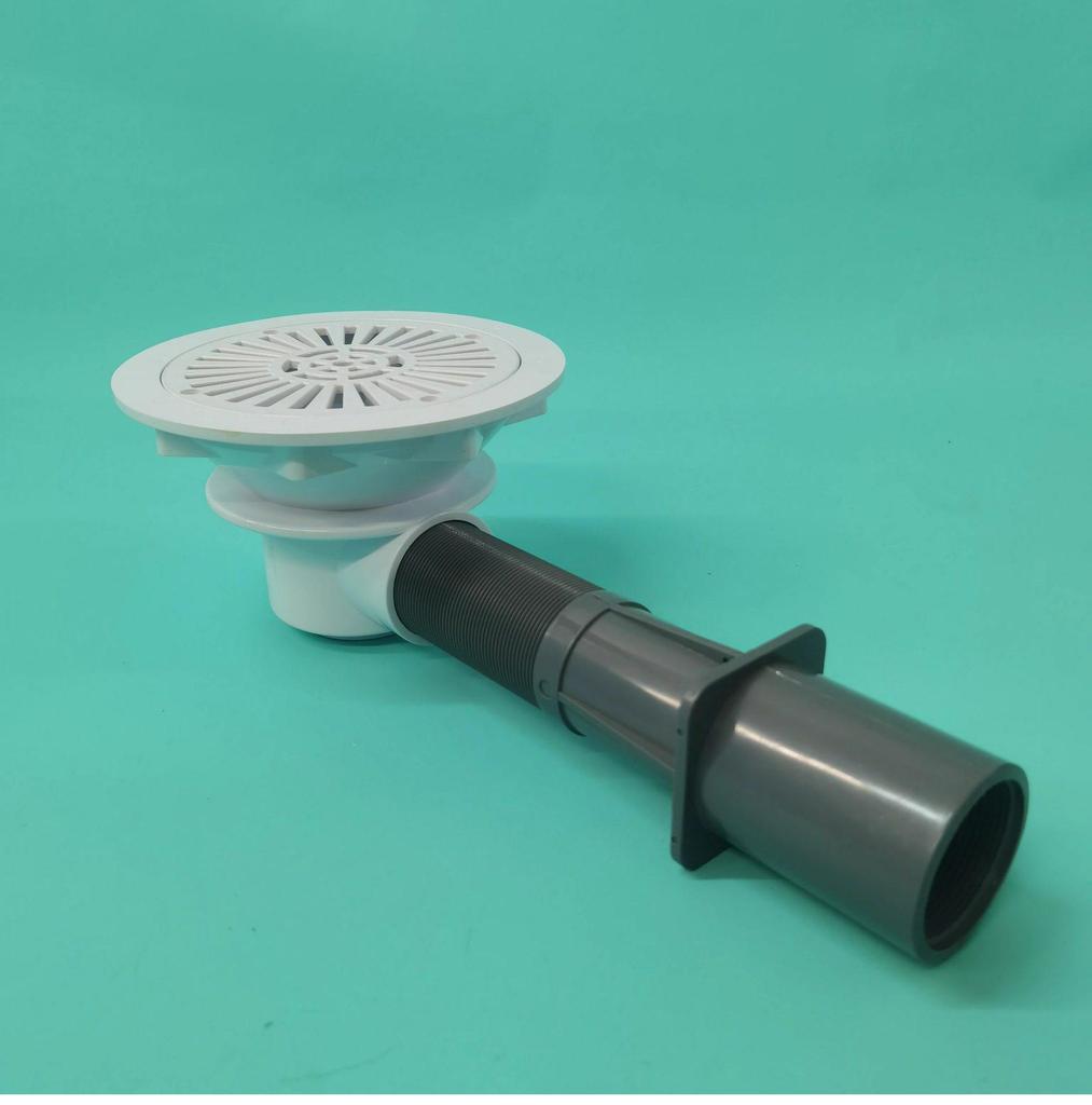 Adjustable In-Pool Concrete Water Inlet & Outlet for Circulation and Surfing